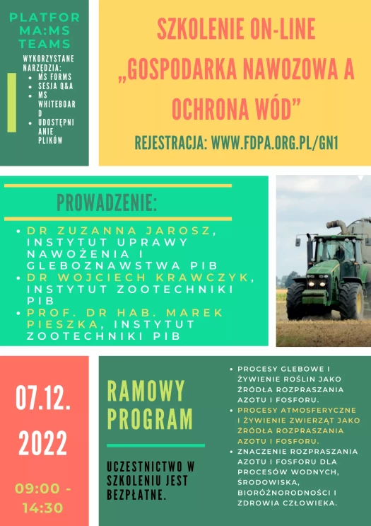 Pierwsze szkolenie on-line 