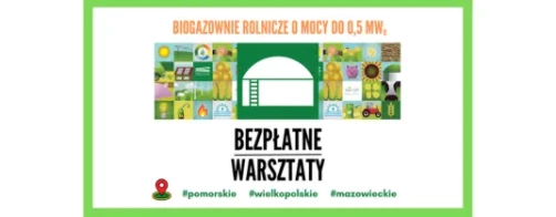 Zmiana miejsca warsztatów  z zakresu biogazowni rolniczych w województwie wielkopolskim
