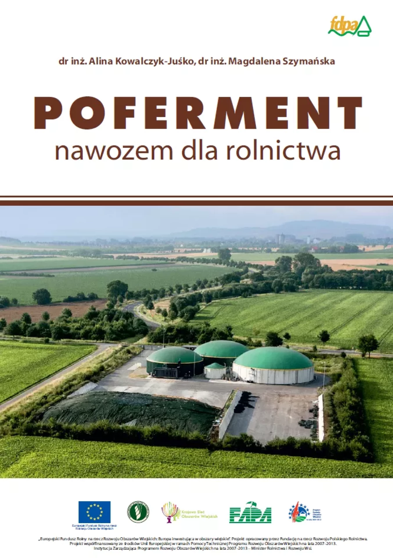 Poferment nawozem dla rolnictwa