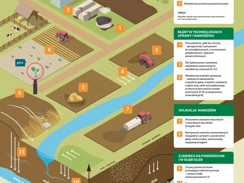 Drogi ucieczki biogenów z gleby do wody
