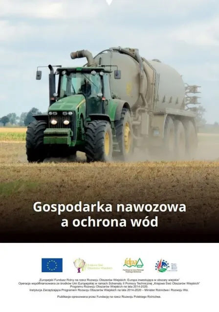 Gospodarka nawozowa a ochrona wód - publikacja